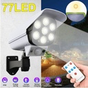 FOCO SOLAR MOD. CAMARA DE 77 LED CON SENSOR DE MOVIMIENTO |F3520|
