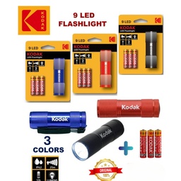 LINTERNA KODAK 9 LEDS + 3 PILAS FL-B/9LED+AAA-3