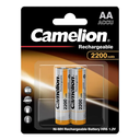 PILA RECARGABLE CAMELION AA 2200mAh BL/2 |CAA22BP2|