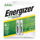 PILA RECARGABLE ENERGIZER AAA800mAh |AAA80BP2| 