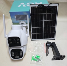 CAMARA SOLAR 2 LENTES CON CHIP |BT-HD72|