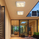 LUZ SOLAR DE INTERIOR CUADRADA 60W LUZ BLANCA Y AMBAR |TY018|