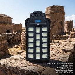 LUZ PASTORAL SOLAR 3 CARAS 1200W |TR-30TR|