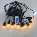 GUIRNALDA SOLAR 5m CON 10 LUCES DE 8 TONOS |150493|