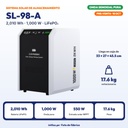 SISTEMA SOLAR DE ALMACENAMIENTO DE ENERGIA 1000W 2010Wh LIFEPO4 314Ah ONDA PURA |SL-98-A|